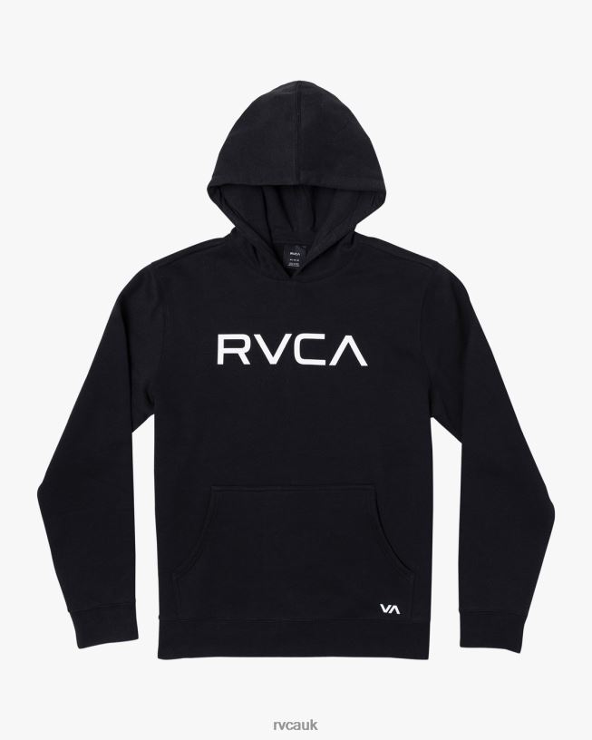 black Big Hoodie Boys L888X801 RVCA Tops