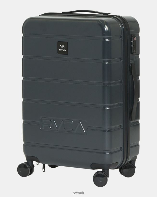 black VA Medium Roller Hardcase Suitcase Men L888X600 RVCA Accessories