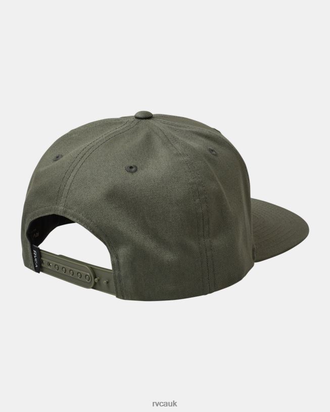 olive Sunswell Snapback Hat Men L888X90 RVCA Accessories