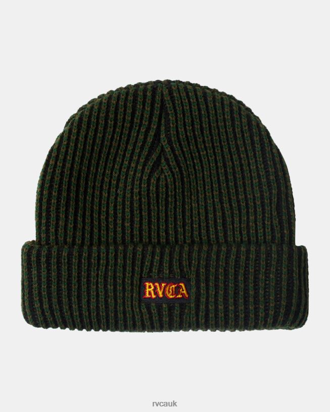 olive Transit Beanie Men L888X413 RVCA Accessories