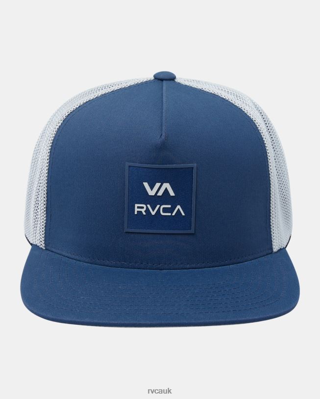 slate All The Way Tech Trucker Hat Men L888X442 RVCA Accessories