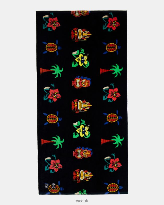black Mask Beach Towel Men L888X791 RVCA Accessories