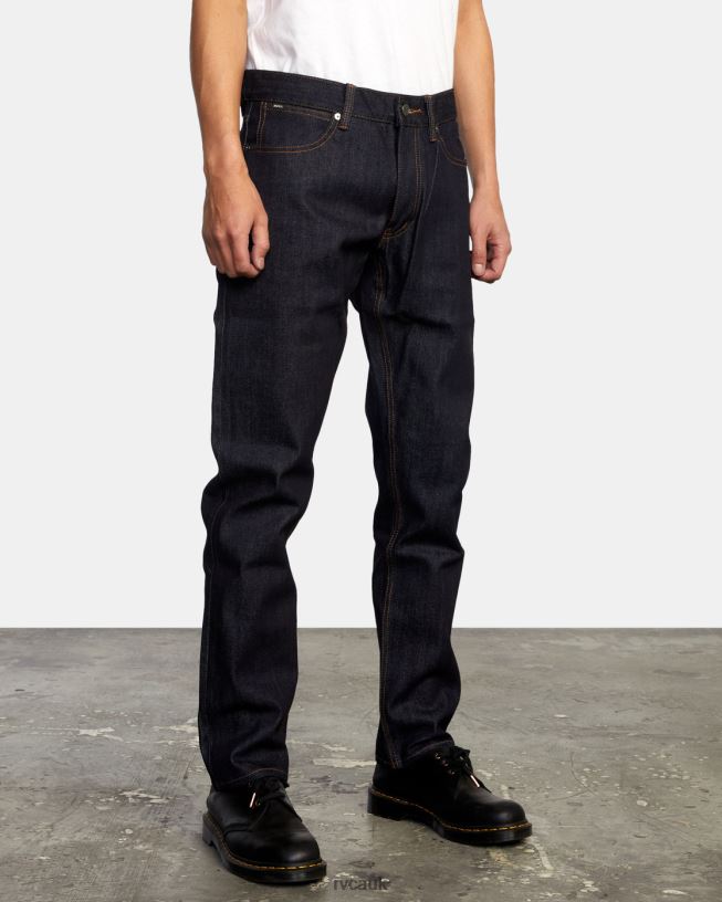 dark indigo Daggers Denim Jeans Men L888X725 RVCA Clothing