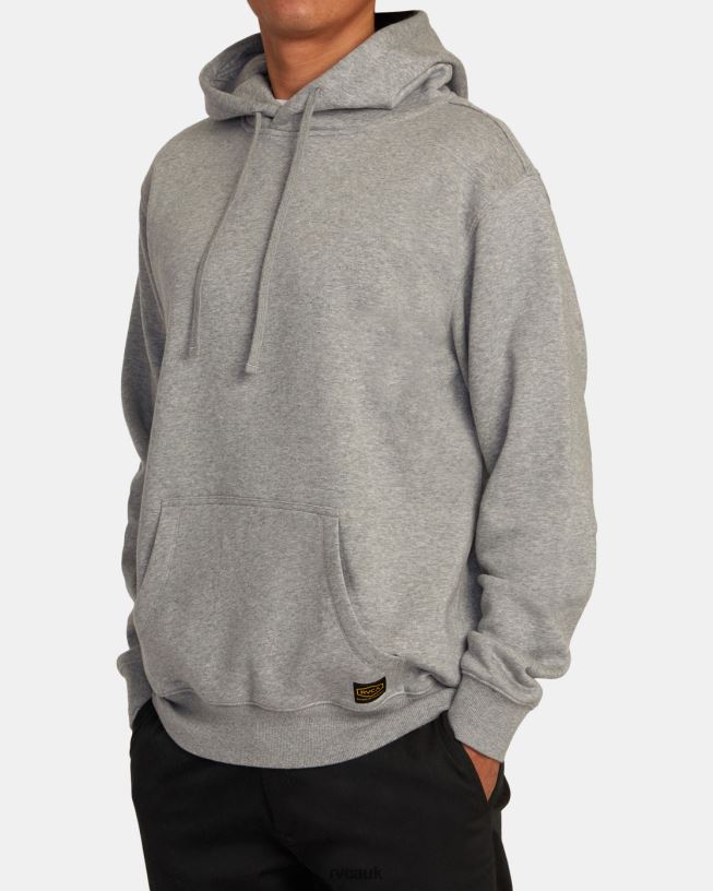 athletic heather Americana Hoodie Men L888X409 RVCA Clothing