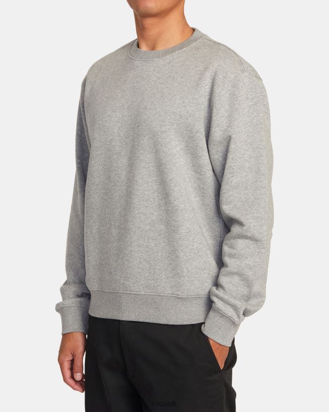 athletic heather Dayshift Sweatshirt Men L888X368 RVCA Clothing