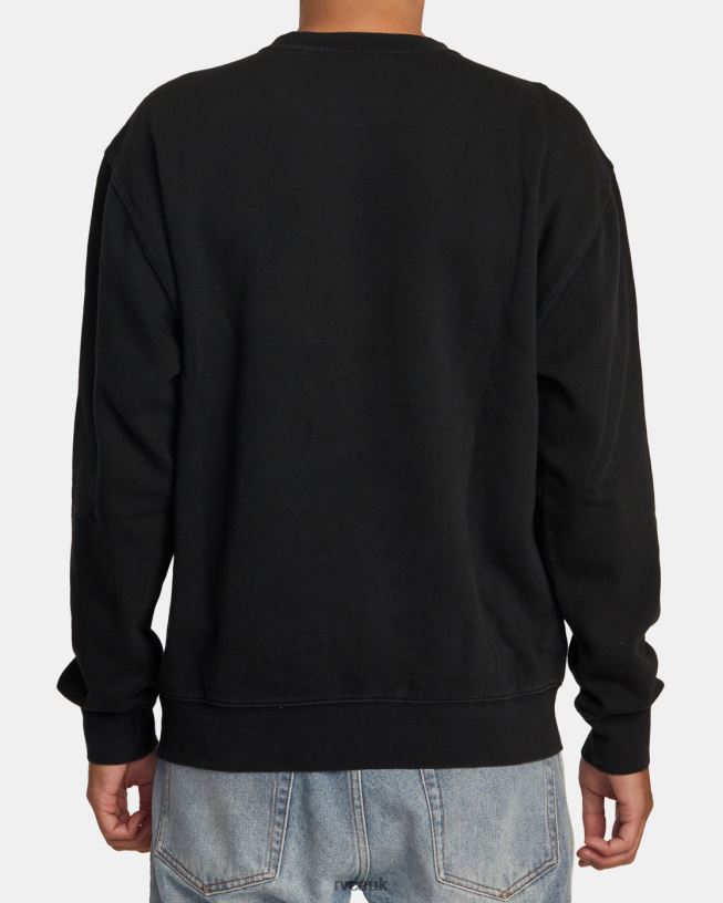 black Ptc Sweatshirt Men L888X426 RVCA Clothing