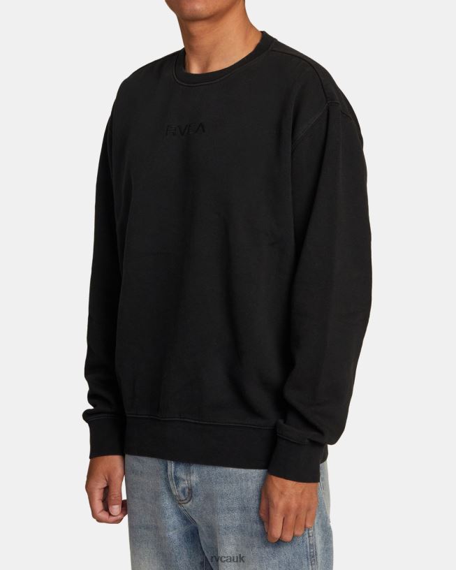 black Ptc Sweatshirt Men L888X426 RVCA Clothing