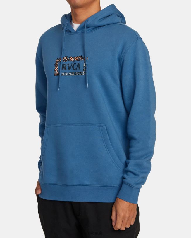 cool blue Food Chain Hoodie Men L888X549 RVCA Clothing