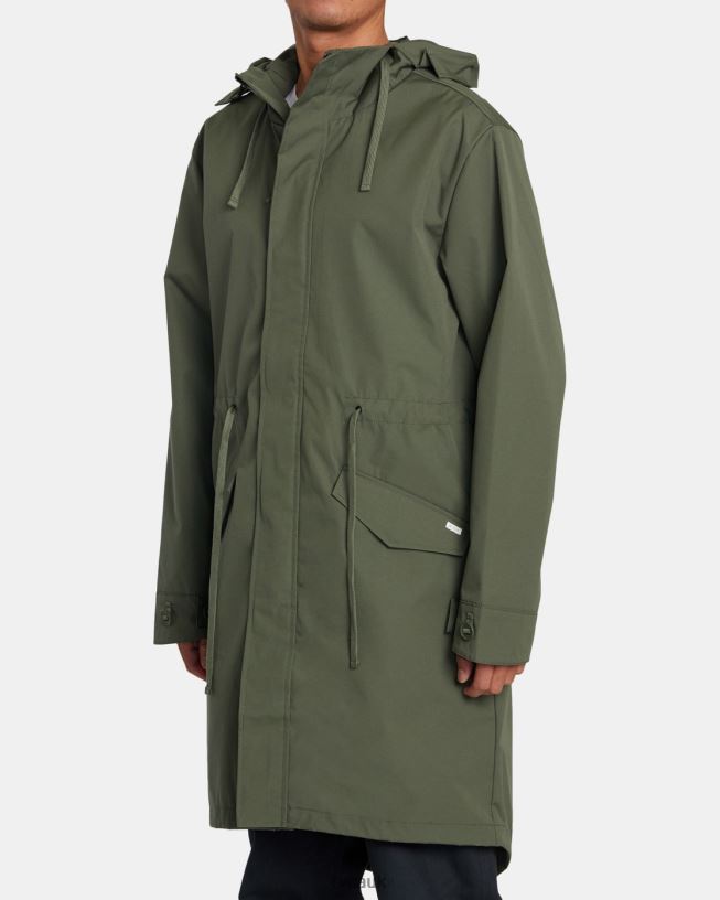 cactus Fishtail Raincoat Men L888X573 RVCA Clothing