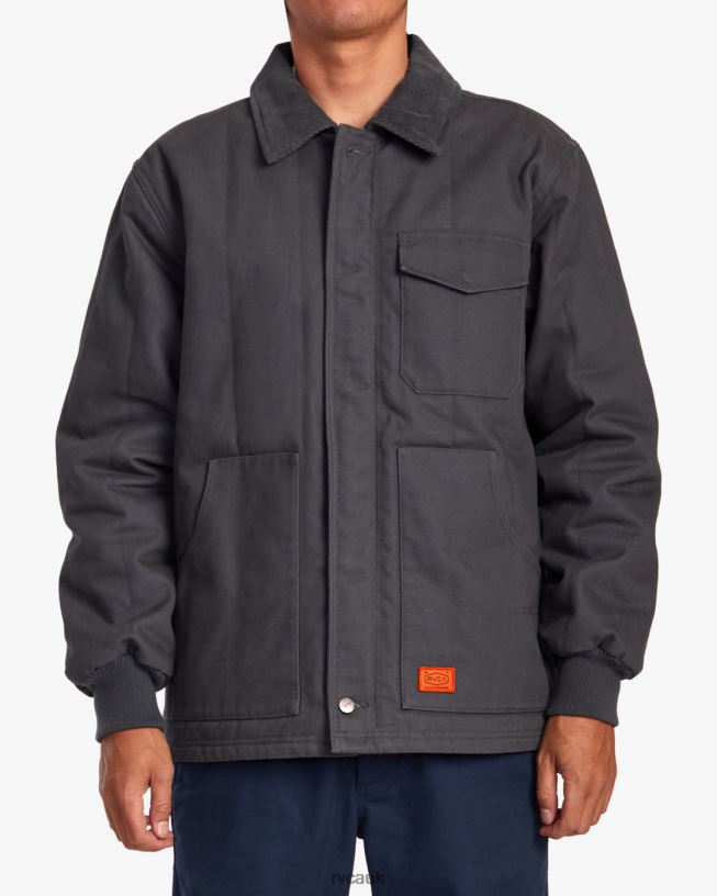 garage blue Chainmail Plus Jacket Men L888X1069 RVCA Clothing