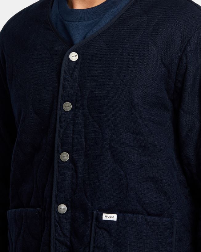 indigo Hi-Grade Jacket Men L888X1020 RVCA Clothing