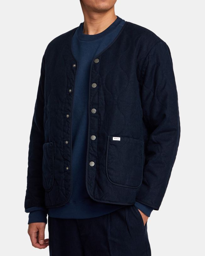 indigo Hi-Grade Jacket Men L888X1020 RVCA Clothing