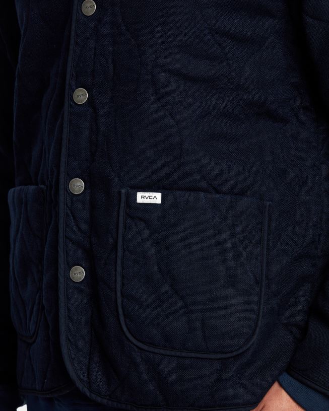 indigo Hi-Grade Jacket Men L888X1020 RVCA Clothing