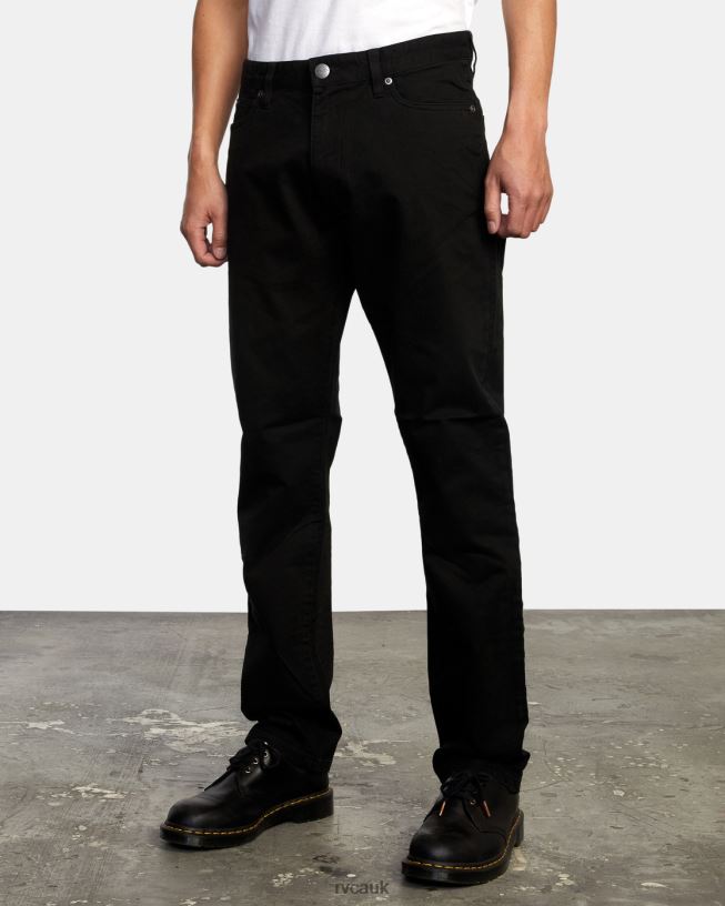 black Daggers Twill Slim Fit Pants Men L888X726 RVCA Clothing