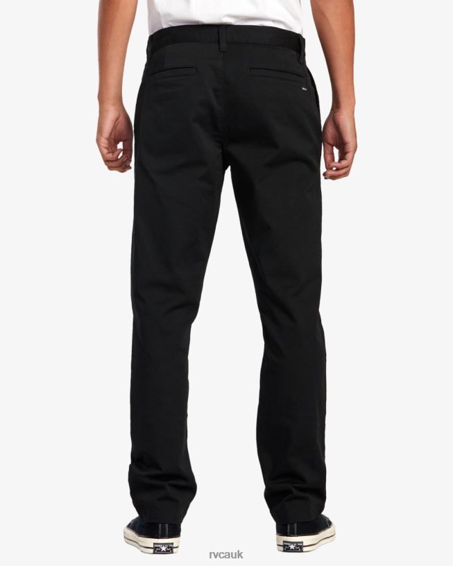 black Weekend Stretch Chino Pants Men L888X711 RVCA Clothing