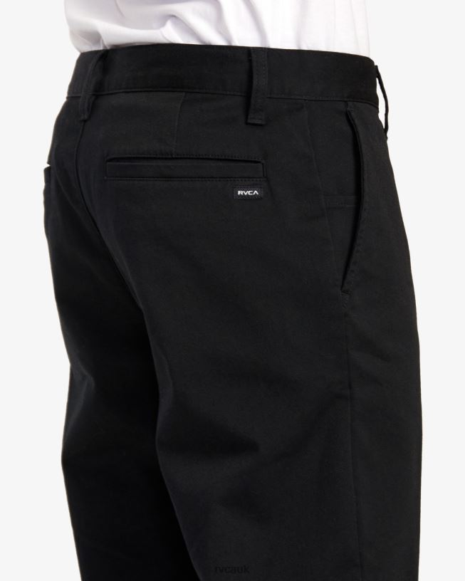 black Weekend Stretch Chino Pants Men L888X711 RVCA Clothing