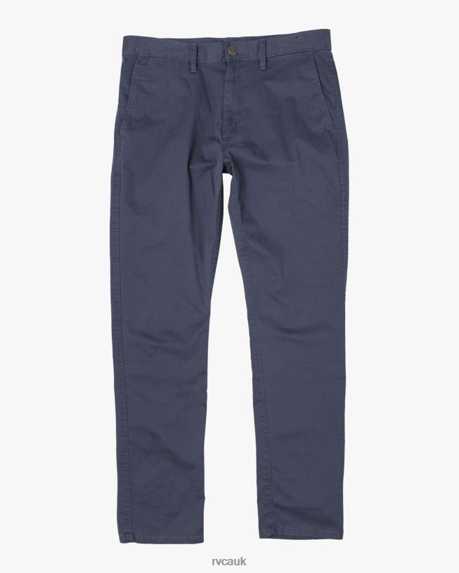 moody blue Daggers Chino Chinos Men L888X555 RVCA Clothing