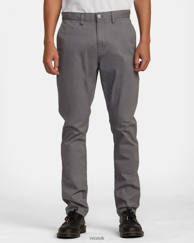 smoke Daggers Twill Slim Fit Pants Men L888X376 RVCA Clothing