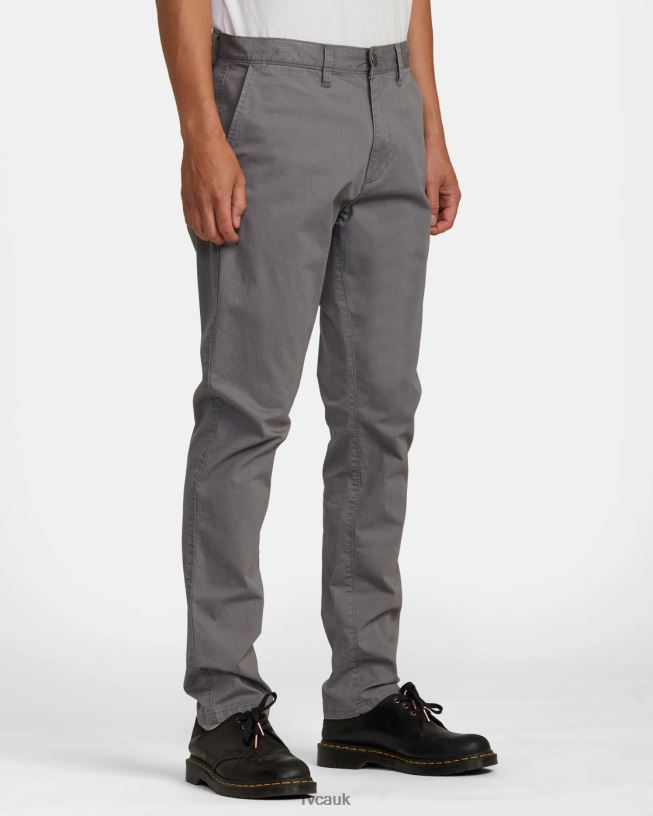 smoke Daggers Twill Slim Fit Pants Men L888X376 RVCA Clothing