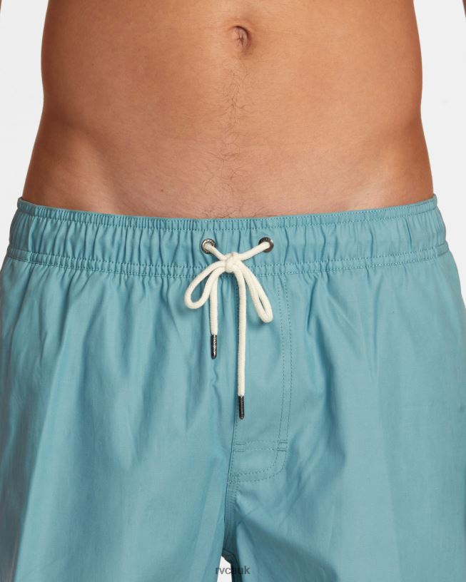 evergreen Opposites Elastic Waist Hybrid Amphibian Shorts Men L888X521 RVCA Clothing