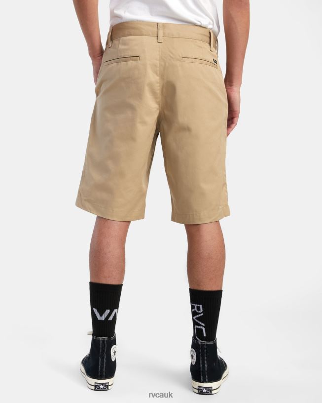 khaki Americana Shorts Men L888X551 RVCA Clothing