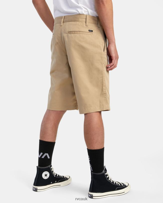 khaki Americana Shorts Men L888X551 RVCA Clothing