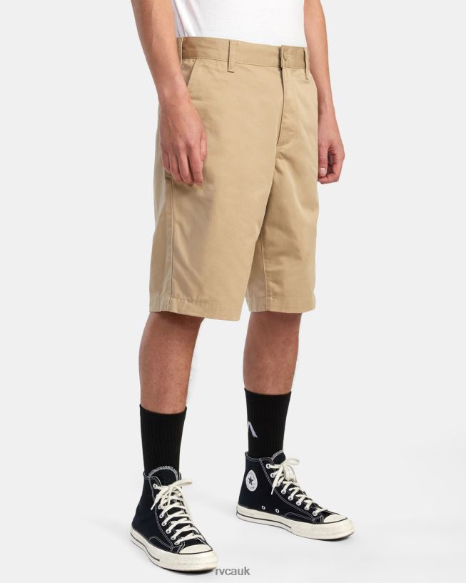 khaki Americana Shorts Men L888X551 RVCA Clothing