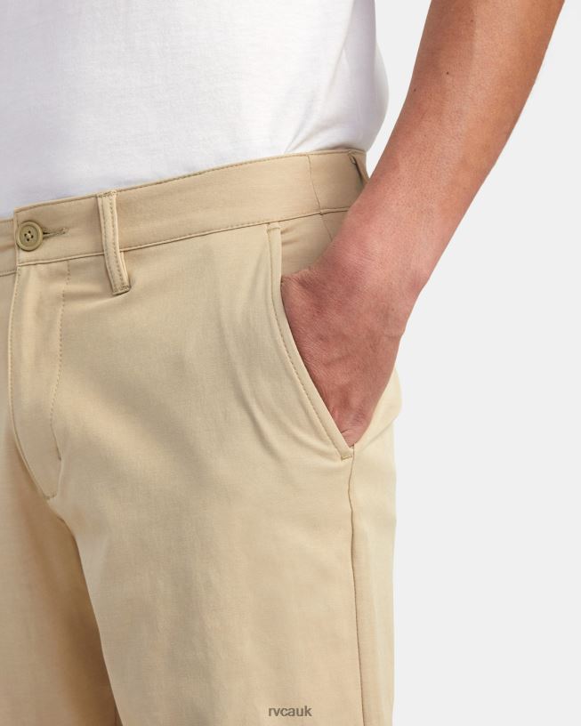 khaki Back In Hybrid Walkshorts 19 Men L888X649 RVCA Clothing