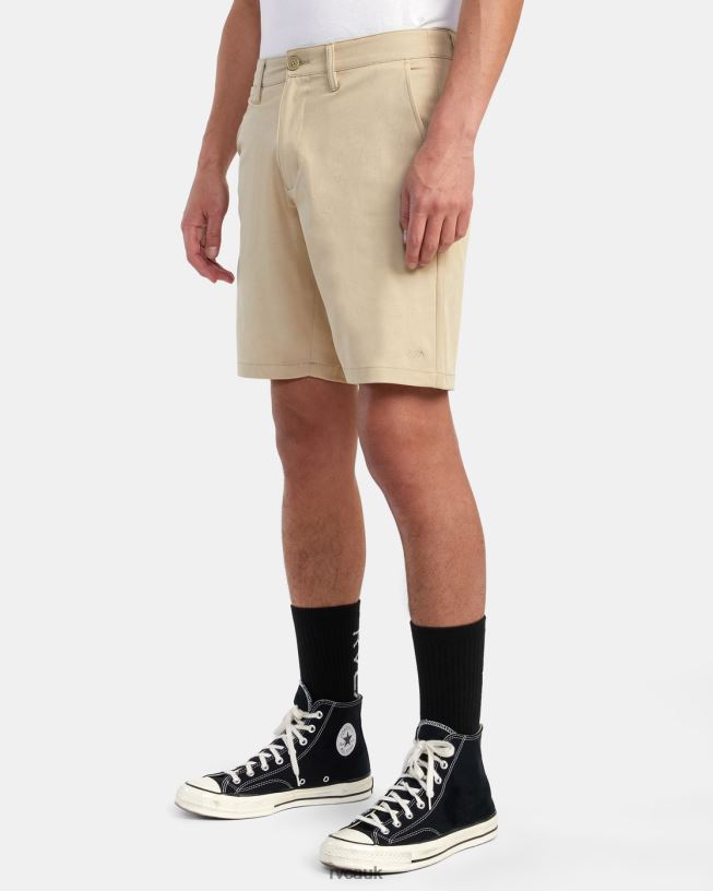 khaki Back In Hybrid Walkshorts 19 Men L888X649 RVCA Clothing