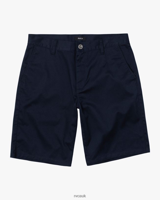 navy marine Weekend Stretch Chino Shorts 20 Men L888X720 RVCA Clothing