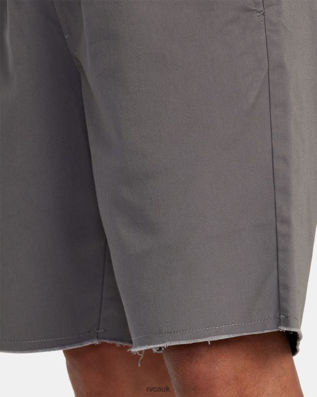 smoke Weekend Elastic Waist Shorts Men L888X195 RVCA Clothing
