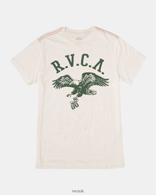 antique white Byob T-Shirt Men L888X430 RVCA Clothing