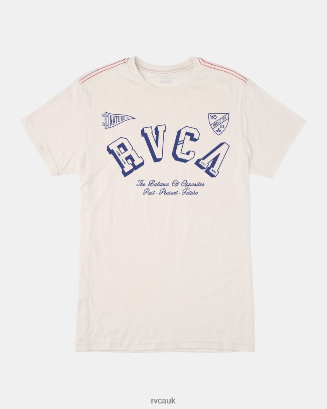 antique white Iv League T-Shirt Men L888X366 RVCA Clothing