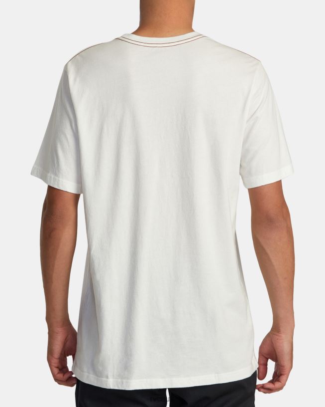 antique white Radio Fauna Tee Men L888X3 RVCA Clothing