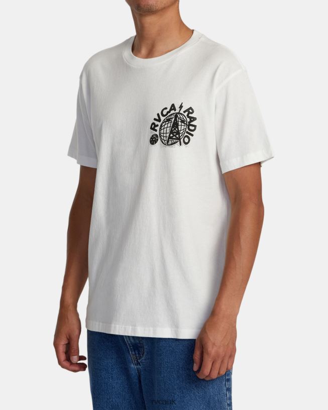 antique white Tee Men L888X78 RVCA Clothing