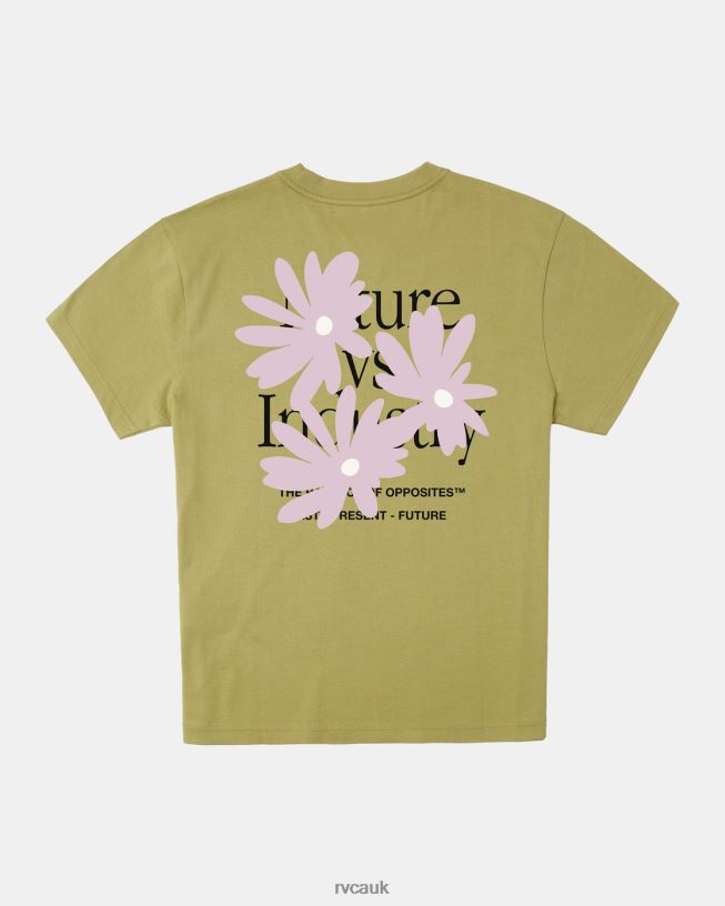 avocado Ground Cover Tee Men L888X206 RVCA Clothing