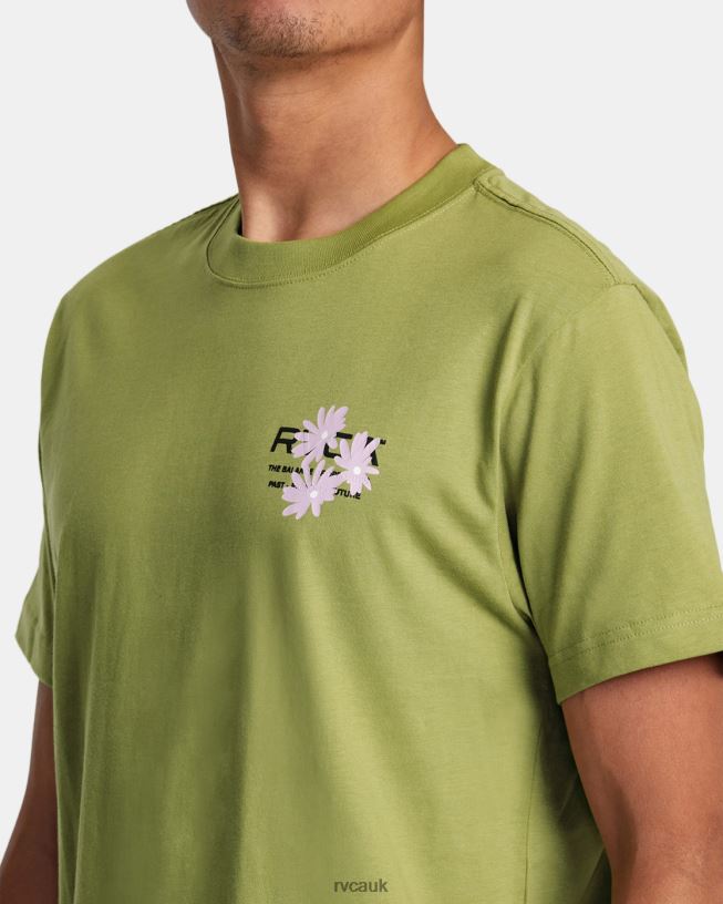 avocado Ground Cover Tee Men L888X206 RVCA Clothing