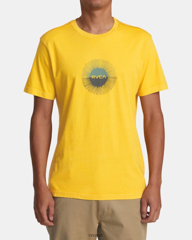 bamboo Solar Eclipse Tee Men L888X42 RVCA Clothing