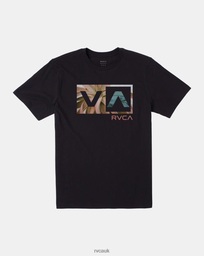 black Balance Box T-Shirt Men L888X437 RVCA Clothing