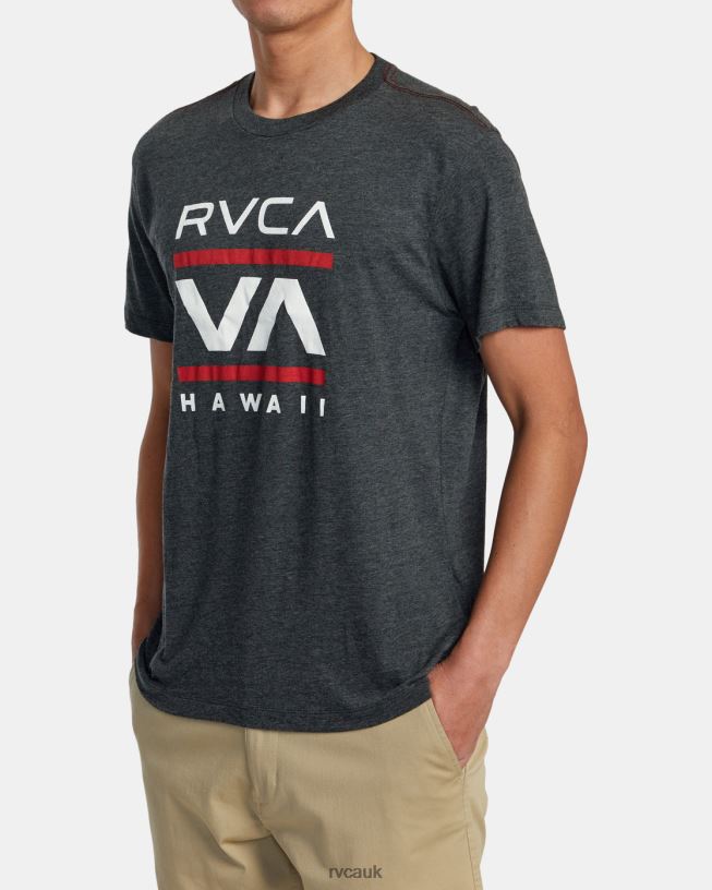 black Island Radio Tee Men L888X916 RVCA Clothing