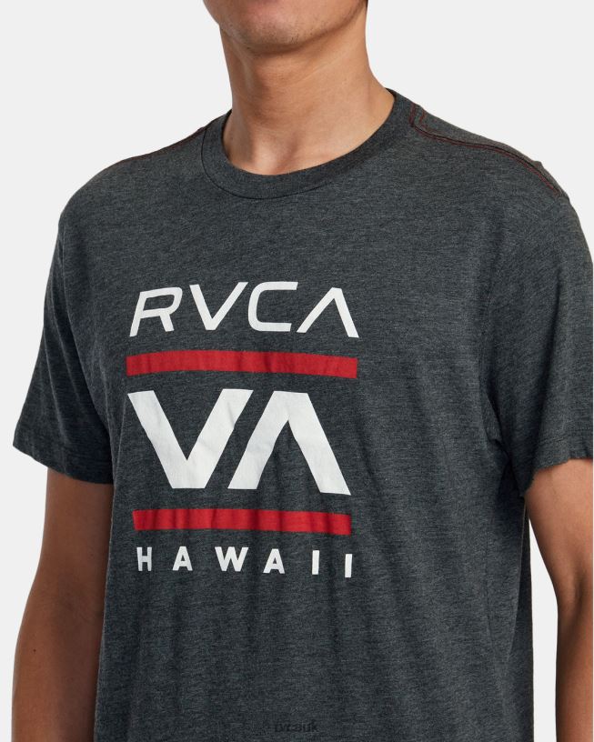 black Island Radio Tee Men L888X916 RVCA Clothing