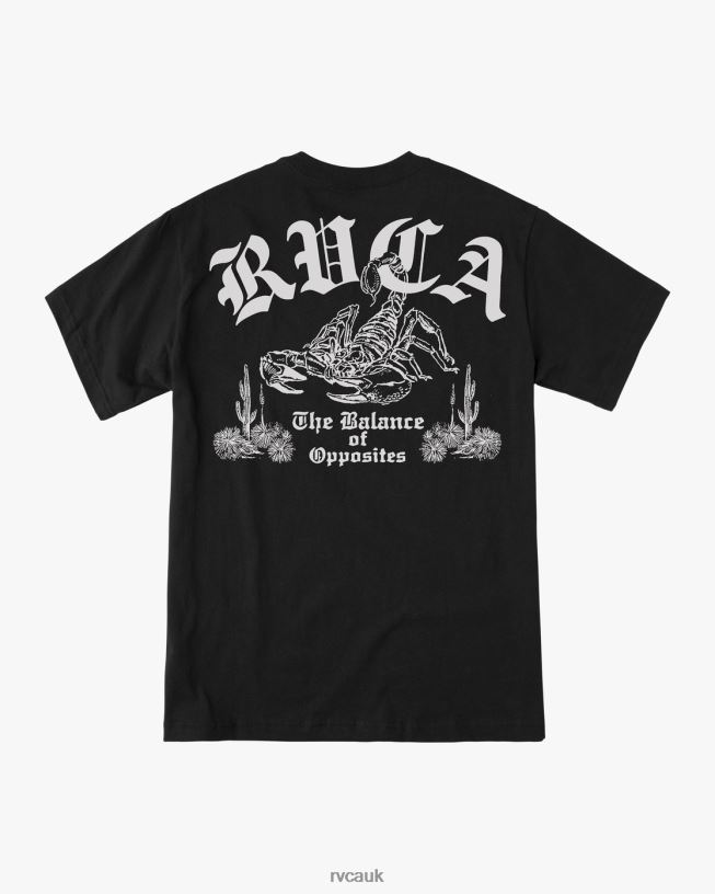 black Scorp Tee Men L888X1030 RVCA Clothing