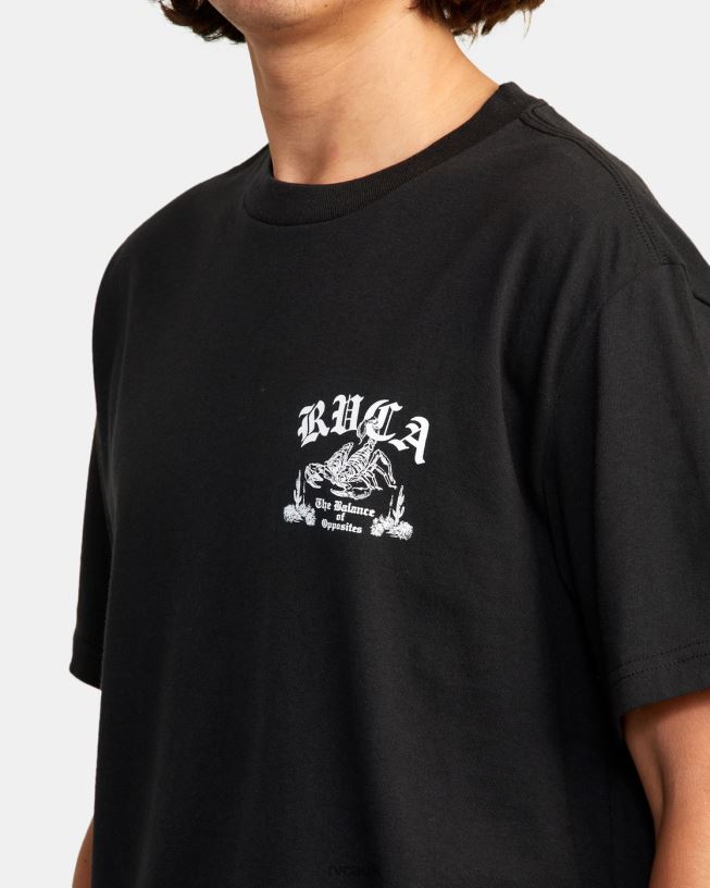 black Scorp Tee Men L888X1030 RVCA Clothing
