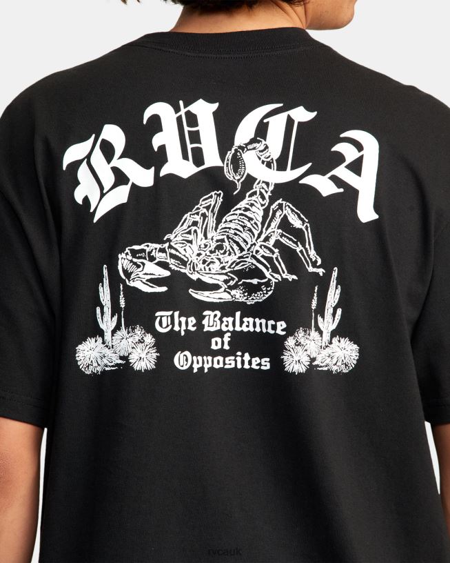 black Scorp Tee Men L888X1030 RVCA Clothing