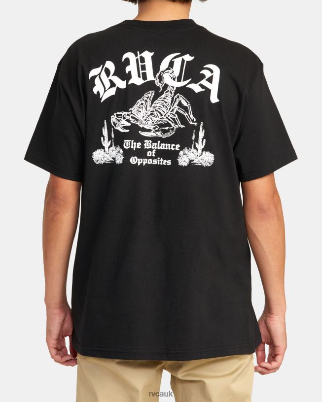black Scorp Tee Men L888X1030 RVCA Clothing