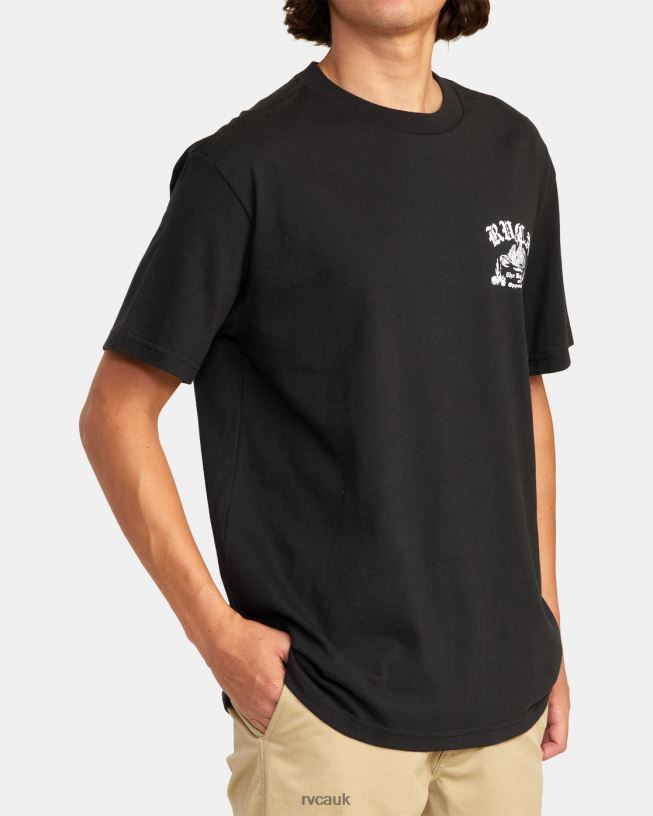 black Scorp Tee Men L888X1030 RVCA Clothing
