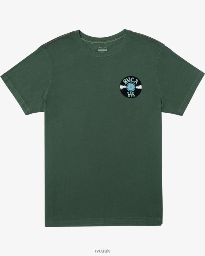 college green Dance Haul T-Shirt Men L888X572 RVCA Clothing
