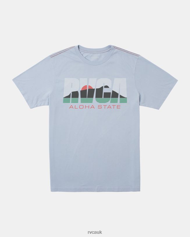 deja blue Aloha State Tee Men L888X43 RVCA Clothing
