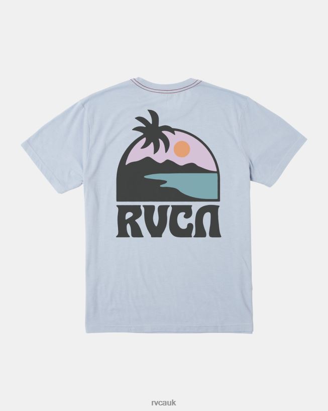 deja blue Sundowner Tee Men L888X165 RVCA Clothing