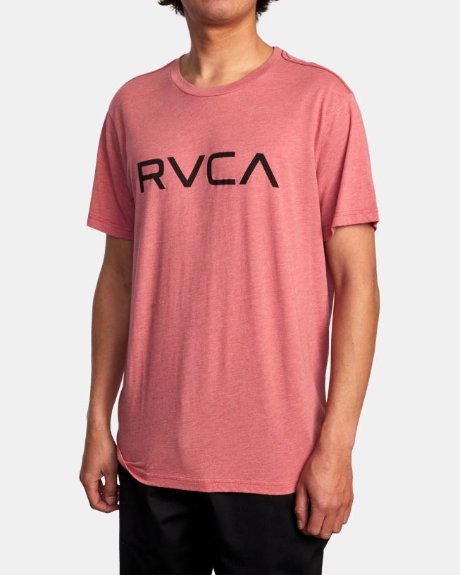 dusty pink Big Tee Men L888X826 RVCA Clothing
